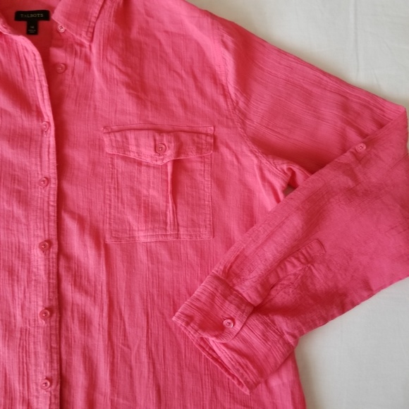 Talbots women long Sleeve shirt - Picture 4 of 6